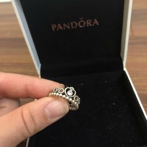 Pandora Princess Ring Size 7
